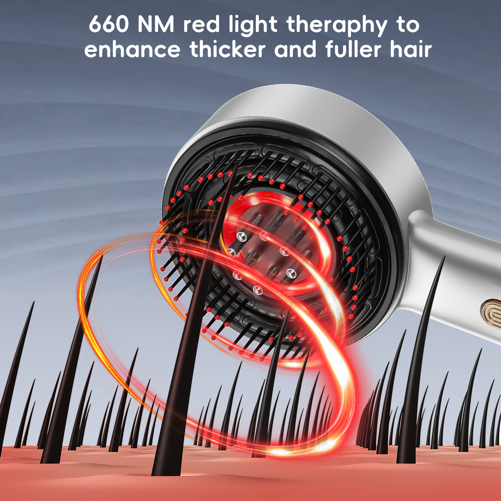 red light therapy feature